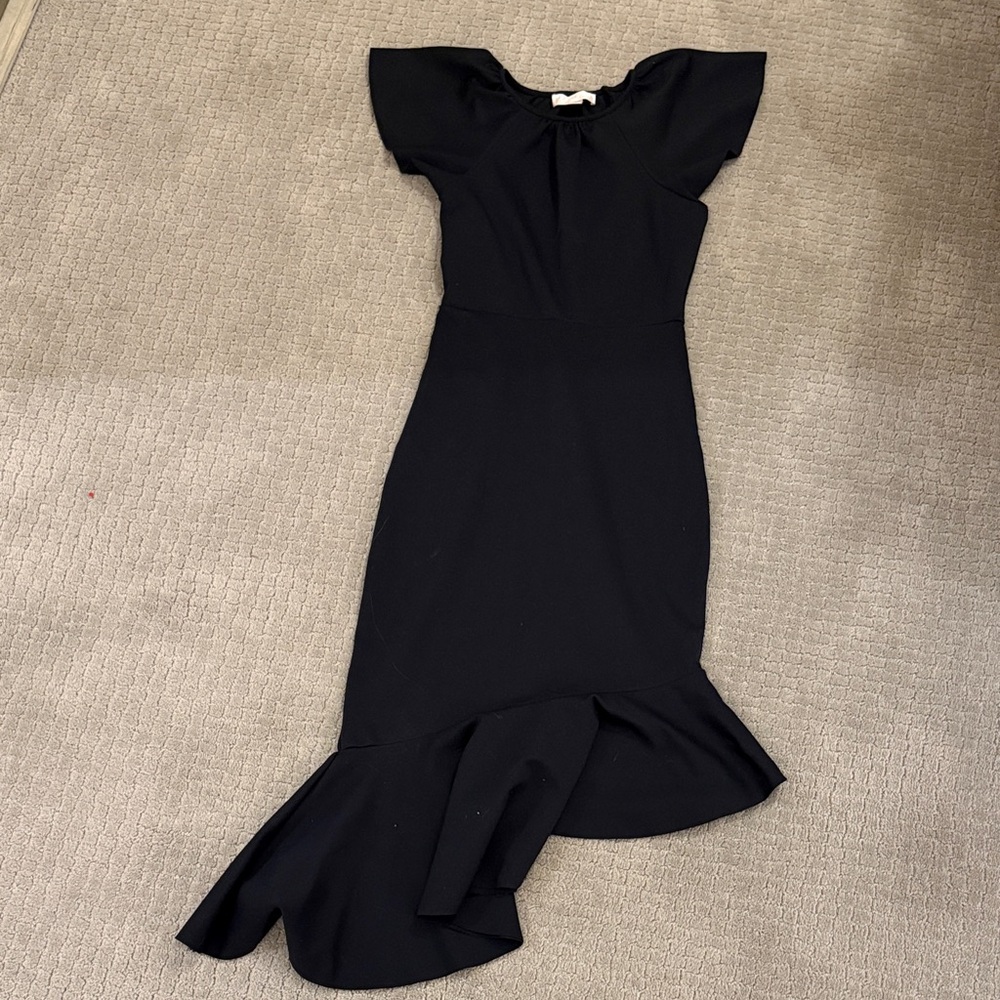 Rachel Parcell Black High Low Dress